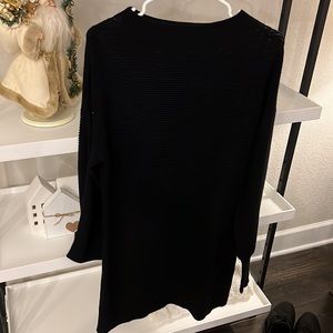 BCBG black sweater dress